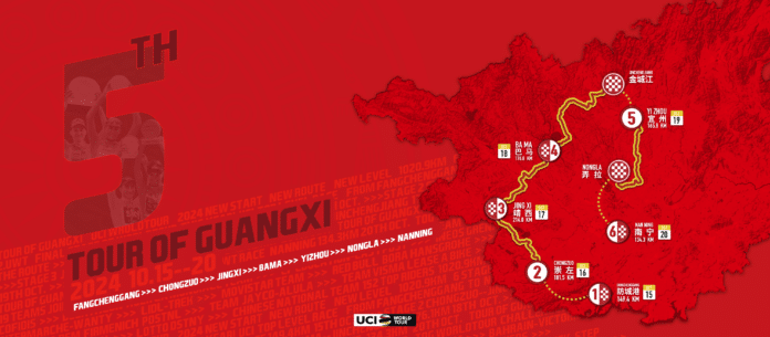 Tour de Guangxi 2024 : Parcours détaillé