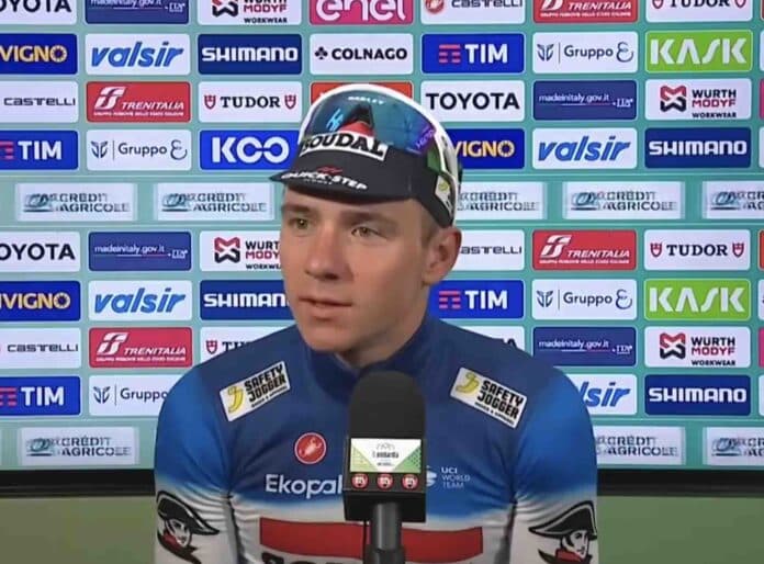 Tour de Lombardie 2024 Remco Evenepoel presque une victoire pour moi