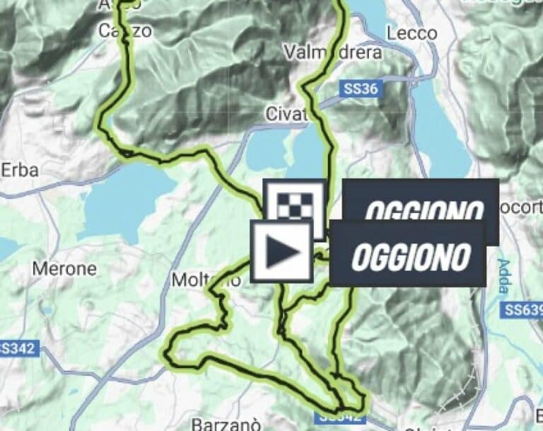Tour de Lombardie U23 2024. Parcours détaillé