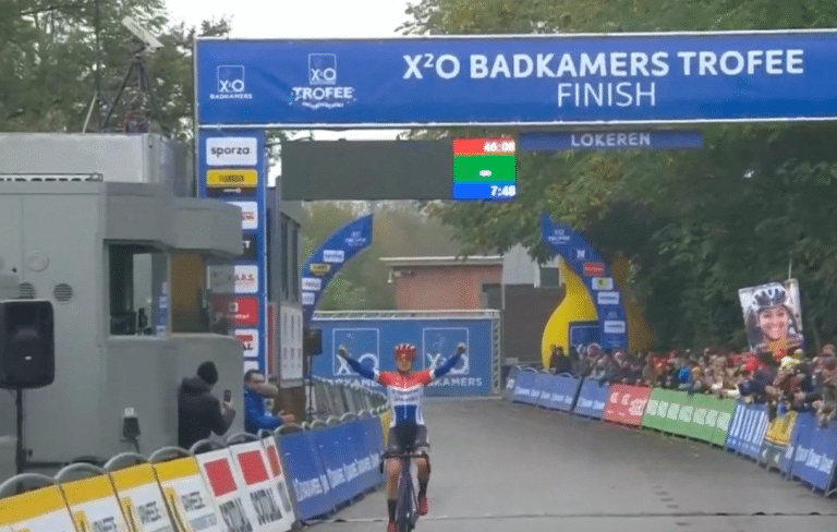 Cyclo-cross : Lucinda Brand remporte le Rapencross en l’absence de Van Empel