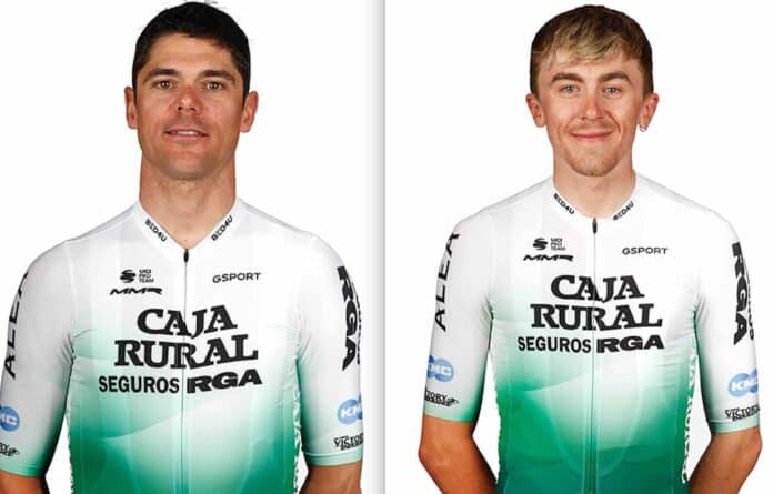 Eduard Prades et Calun Johnston prolongent leur aventure avec Caja Rural Seguros RGA