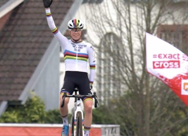 Fem van Empel s’impose en solo à l’Exact Cross de Courtrai