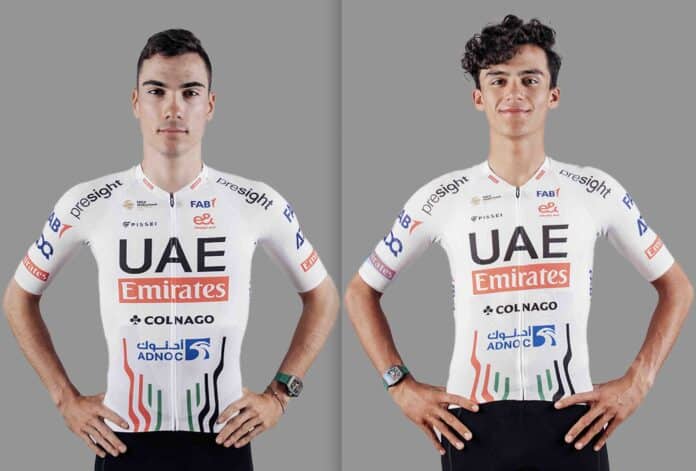 Giro 2025 Juan Ayuso et Isaac del Toro le duo prometteur de la UAE Team Emirates