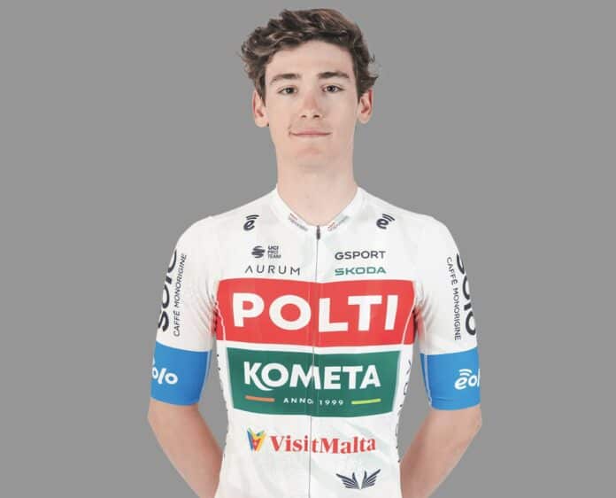 Javier Serrano prolonge avec la Team Polti VisitMalta jusqu'en 2025