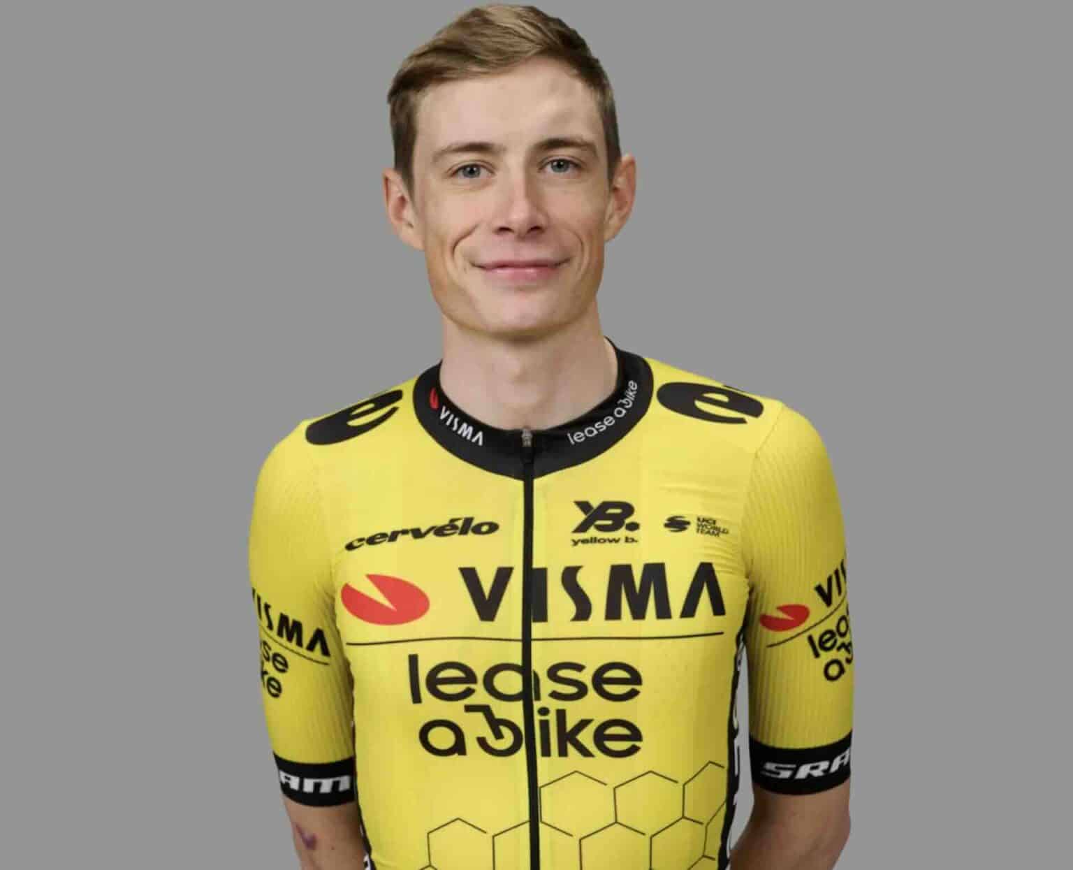 Photo Dédicacée Jonas Vingegaard – Cyclisme – Encadrée Format A4 – NEUVE
