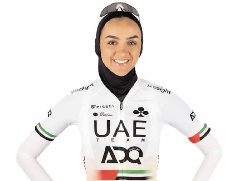 Safiya Alsayegh prolonge son aventure avec l’équipe UAE Team ADQ