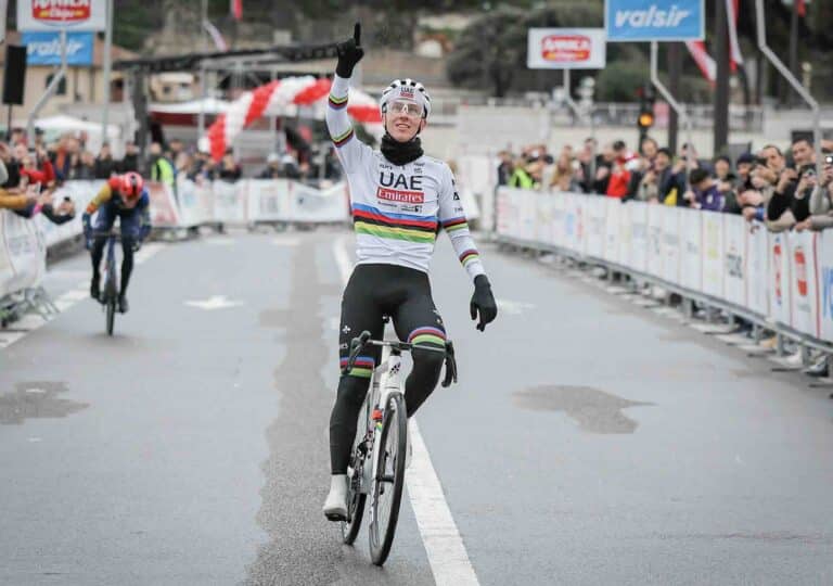 Tadej Pogacar s’impose au Critérium Beking Monaco