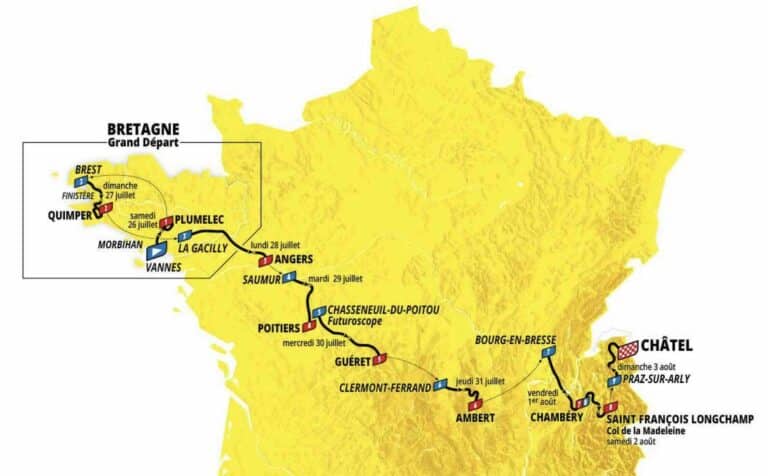 Tour de France Femmes 2025 : un tracé record et des chiffres impressionnants