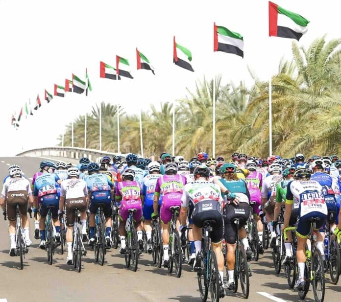 UAE Tour 2025 course par étapes UCI WorldTour