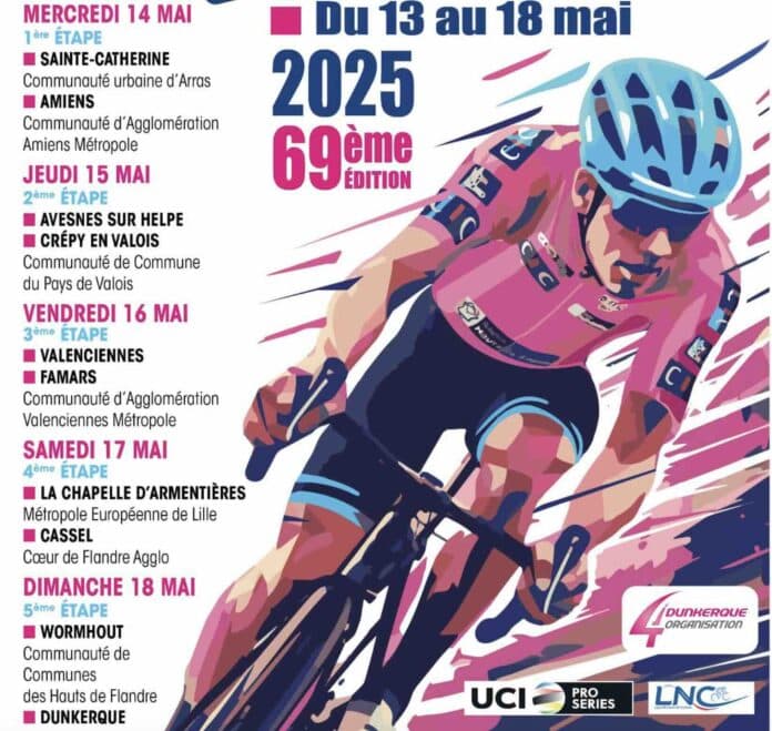 4 Jours de Dunkerque 2025 course par étapes UCI