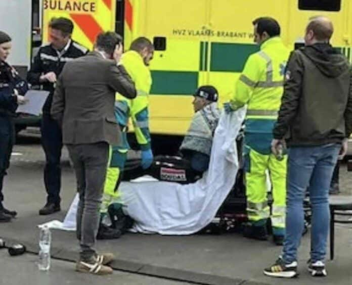 accident à l'entraînement Remco Evenepoel transporté à l'hôpital