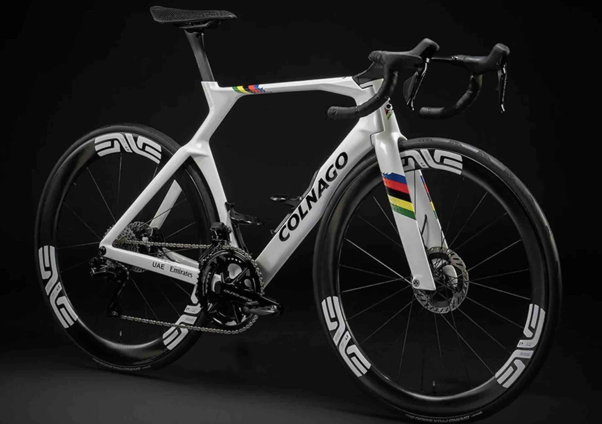 Colnago Y1RS Le V lo Ultra a rodynamique De Tadej Pogacar Champion Colnago Y1RS Le V lo Ultra a rodynamique De Tadej Pogacar Champion