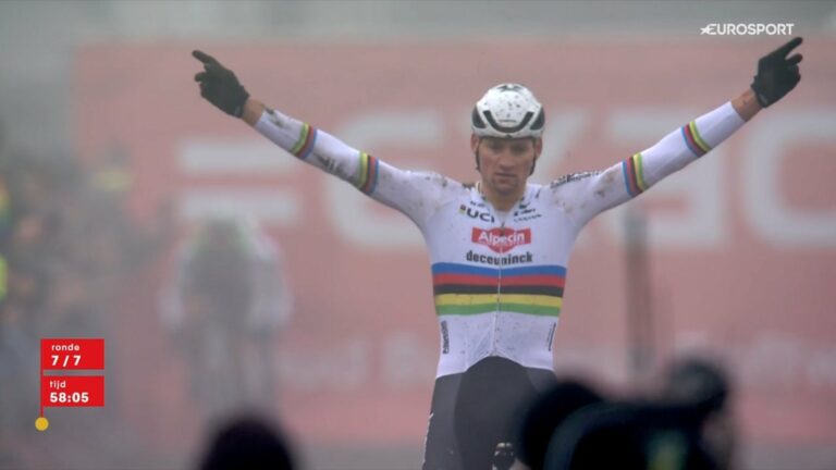Exact Cross : Mathieu van der Poel remporte l’Azencross à Loenhout malgré Wout van Aert