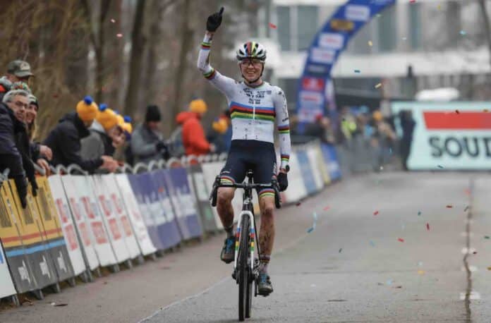 Fem Van Empel savoure son succès ) Herentals je suis super contente de cette victoire