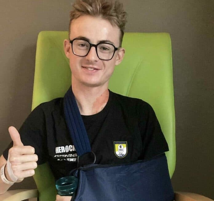 Gerben Kuypers met fin à sa saison de cyclocross après une chute