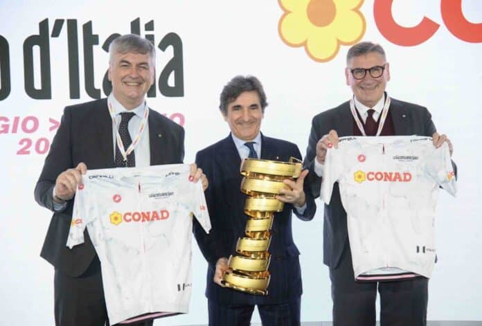 Giro 2025 Conad nouveau sponsor du maillot blanc