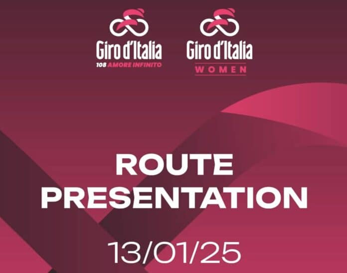 Giro 2025 rendez vous le 13 janvier pour découvrir le parcours