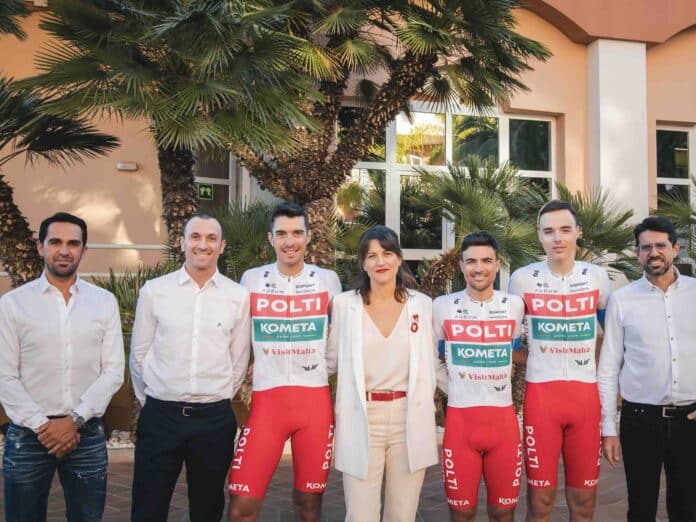 Le Groupe Polti renouvelle son partenariat avec le Team Polti VisitMalta