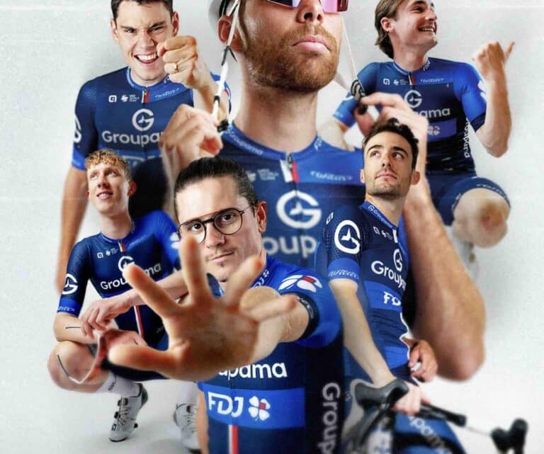 Le maillot 2025 de la Groupama – FDJ : Subtilité et continuité
