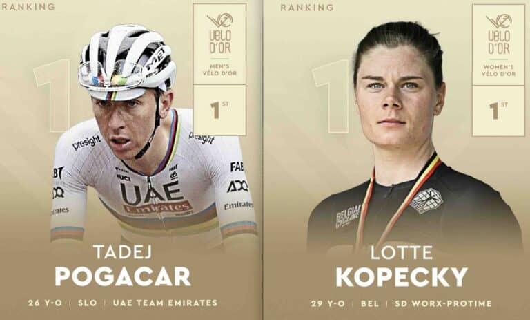 Les rois du cyclisme : Palmarès du Vélo d’Or (1992-2024)