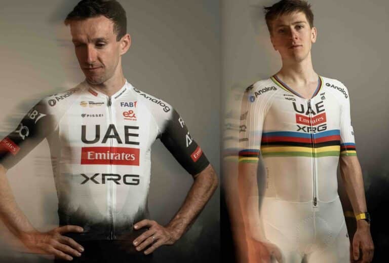Nouveau maillot pour Tadej Pogacar et l’équipe UAE Team Emirates en 2025