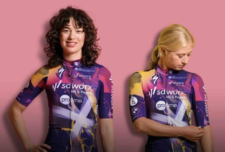 SD Worx-Protime dévoile un maillot audacieux pour 2025