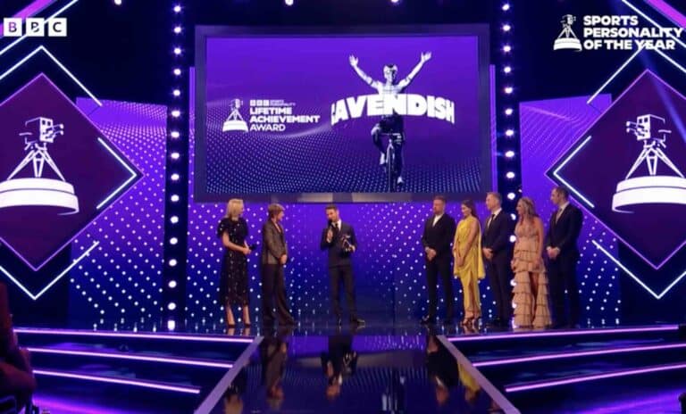 Sir Mark Cavendish couronné par la BBC avec le prix « Personality of the Year » pour l’ensemble de sa carrière