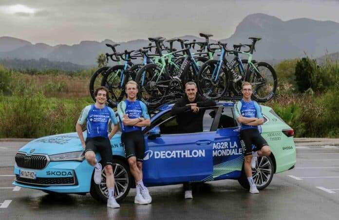 Skoda devient partenaire de Decathlon AG2R La Mondiale en 2025