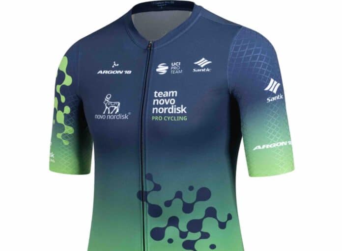 Team Novo Nordisk dévoile son nouveau maillot pour la saison 2025