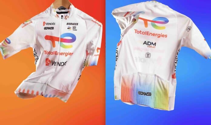 Team TotalEnergies dévoile son nouveau maillot 2025 signé Bioracer