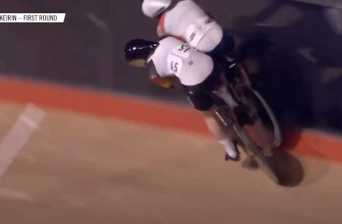 Vélodrome de Londres des nouvelles rassurantes après la chute de Katy Marchant