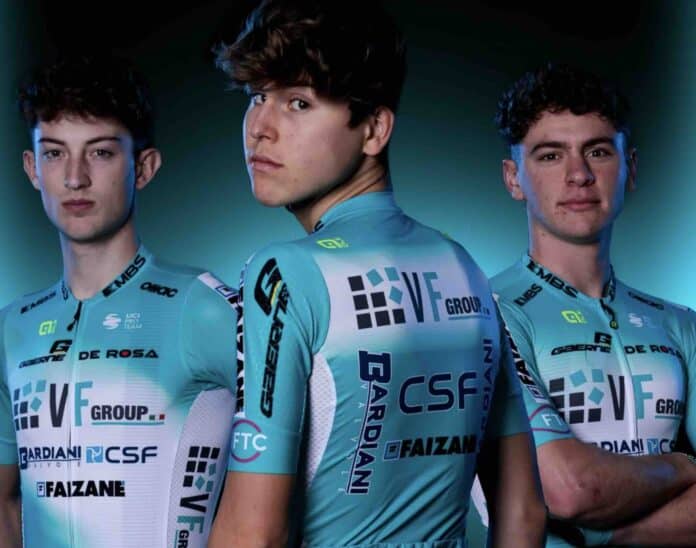 VF Group Bardiani CSF Faizanè présente son maillot 2025 signé Alé Cycling