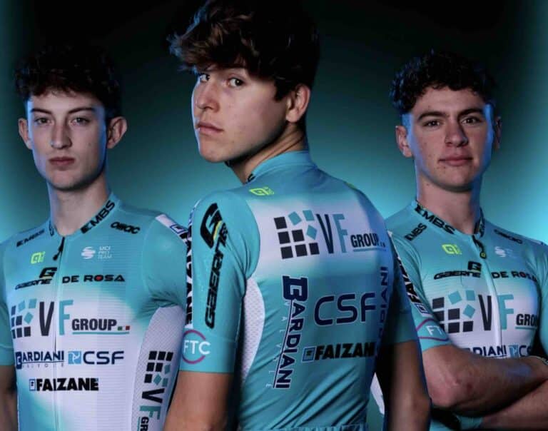 VF Group Bardiani-CSF Faizanè présente son maillot 2025, signé Alé Cycling