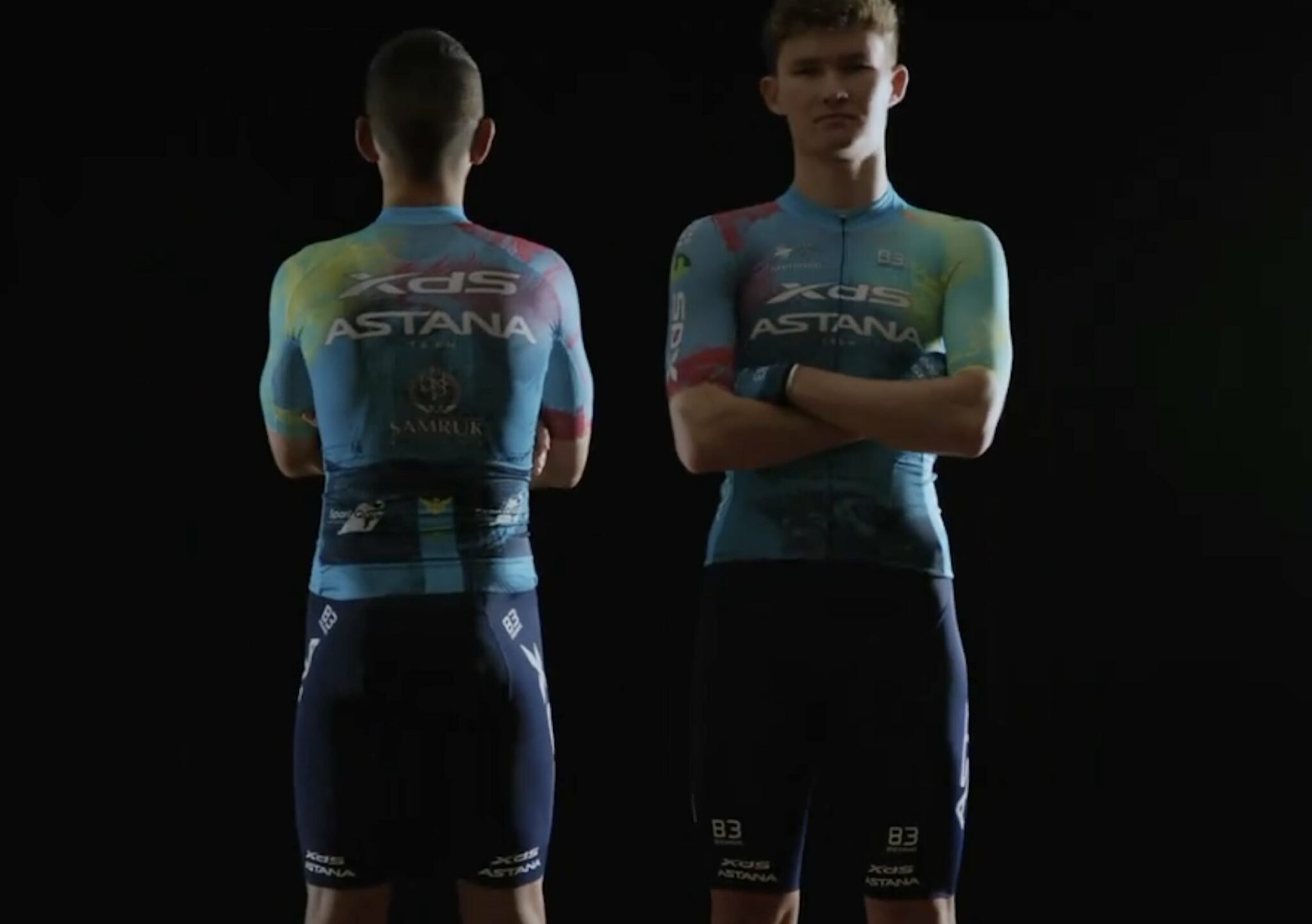 Ensemble Cuissard Vélo Et Maillot Cyclisme équipe Pro ASTANA 2022 Aero Mesh Vert 1236
