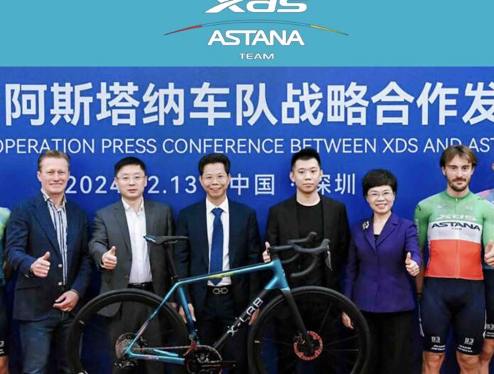 XDS investit massivement dans l'équipe Astana