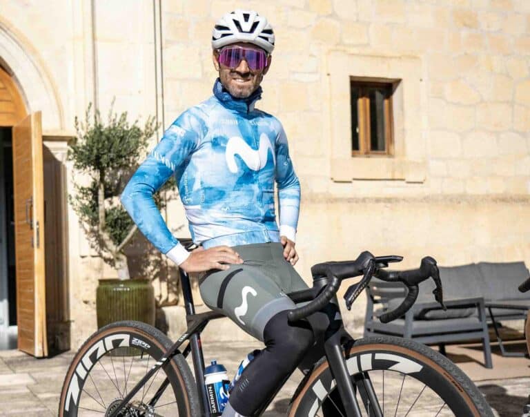 Alejandro Valverde s’élance sur les chemins de la Gravel Spanish Cup avec Movistar