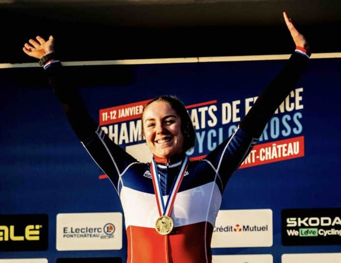 Amandine Fouquenet double championne dee France de cyclo cross une domination confirmée