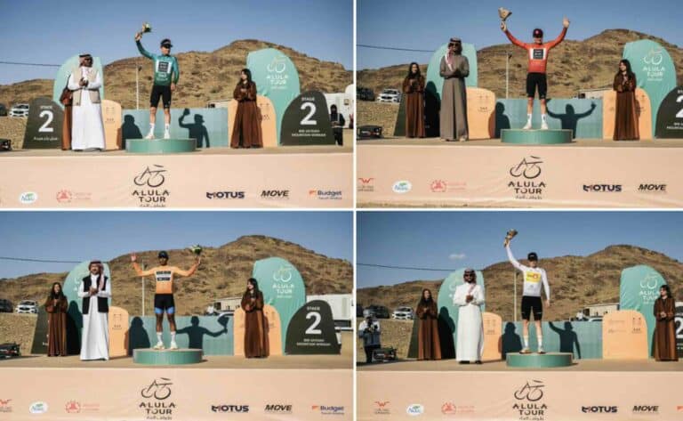 Classements annexes du AlUla Tour 2025 – Etape 2