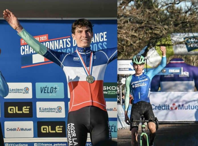 Cyclo cross Léo Bisiaux champion de France Espoirs dès sa première course de l'année 2025