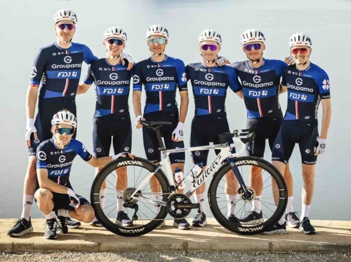 Groupama FDJ 2025 un effectif rajeuni et prêt à briller