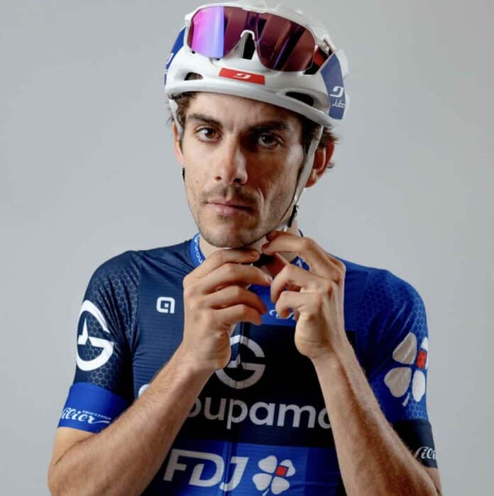 Guillaume Martin dévoile sa nouvelle tenue Groupama-FDJ sur les réseaux sociaux