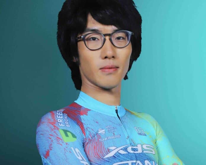 Haoyu Su le cycliste chinois rejoint l'équipe XDS Astana