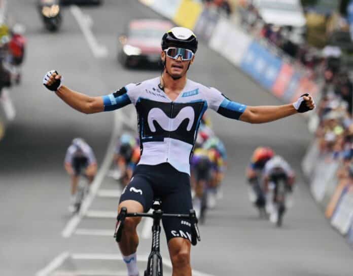 Javier Romo s'impose à Uraidla et s'empare du maillot ocre au Tour Down Under 2025