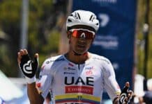 Jhonatan Narvaez s'impose à Willunga Hill nouveau leader du Tour Down Under