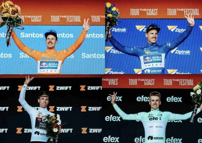 Les classements annexes du Tour Down Under 2025 étape 1