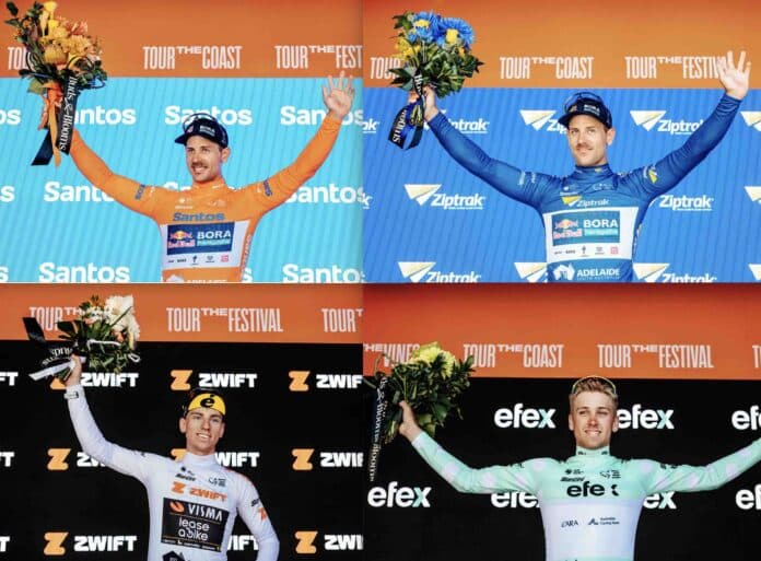 Les classements annexes du Tour Down Under 2025 étape 2