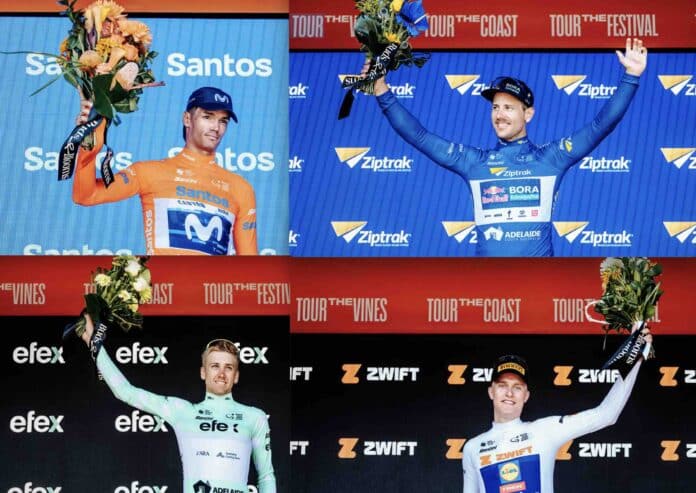 Les classements annexes du Tour Down Under 2025 étape 4