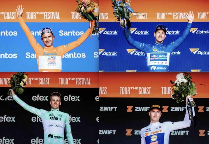 Les classements annexes du Tour Down Under 2025 étape 5