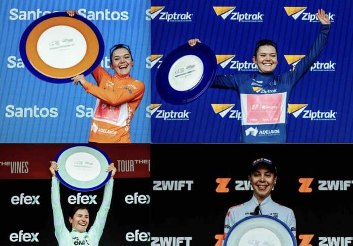 Les classements annexes du Tour Down Under Femmes 2025