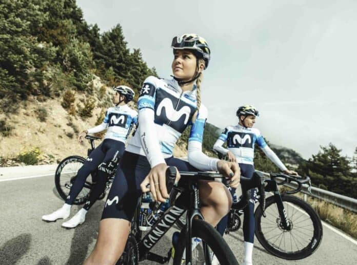 Movistar Team le camp d'entraînement en Espagne lance la saison cycliste féminine